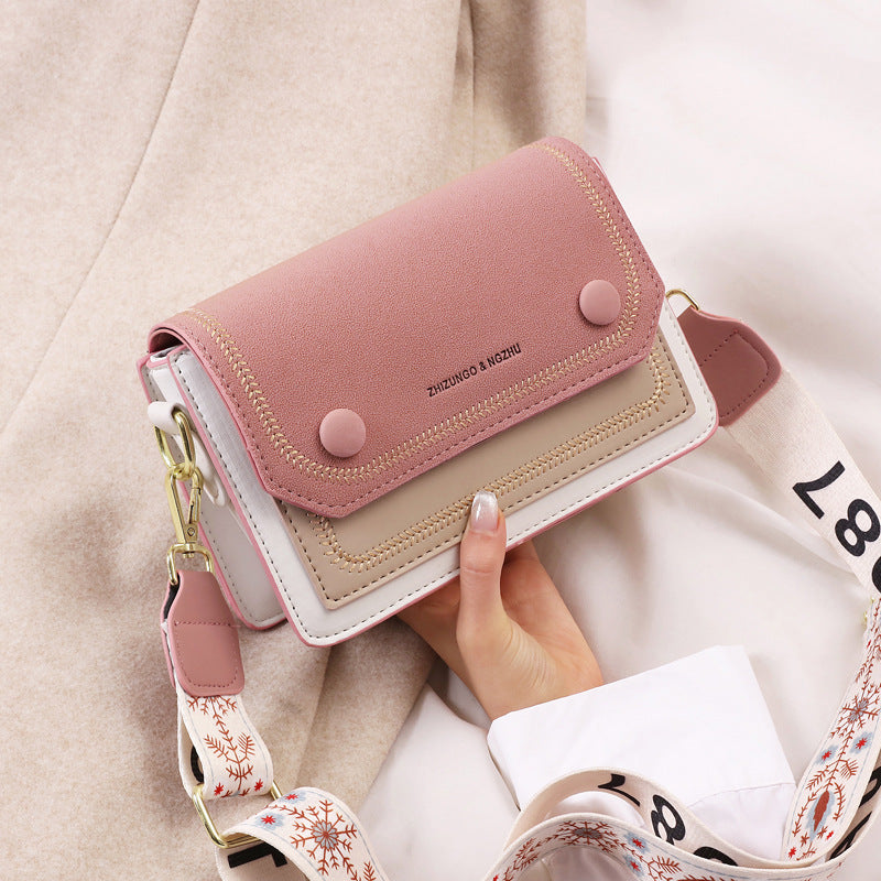 Wholesale Valentine's Day Summer New Fashion Shoulder Bag Niche Wide Strap Crossbody Bag for Hair